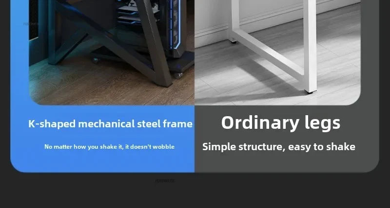 Moderne Doppel Computer Schreibtische Hause Desktop E-sport Gaming Tisch Schlafzimmer Einfache Schreibtisch Student Studie Tische Büro Möbel EE