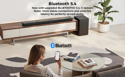 ULTIMEA 460W 5.1.2ch Sound Bar with Dolby Atmos, Surround Sound Home Theater System for TV with 2 Surround Speakers, APP Control.