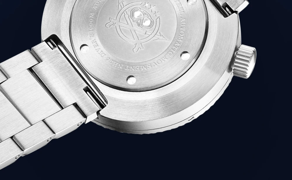 ADDIESDIVE Men's Diver's Watches 1000m Sapphire Glass Super Luminous Calendar NH35A Automatic Mechanical Wristwatch Luxury Watch.