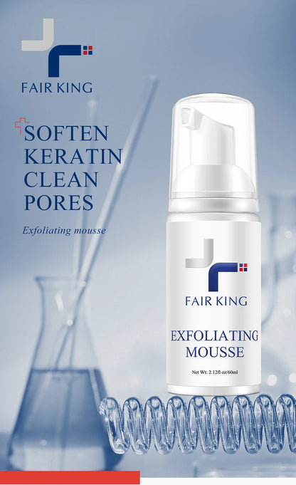 Facial Exfoliating Mousse Peeling Gel Face Scrub Deep Remove Cleaning All Skin Types Smooth Moisturizing Skin Exfoliator Cream.