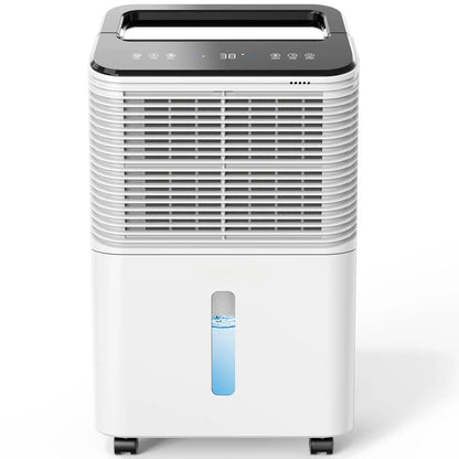 Dehumidifier 16 L/day, Ultra-quiet Electric Intelligent Central Control, Auto Mode, Moisture Display, 24h Timer Home Appliances.