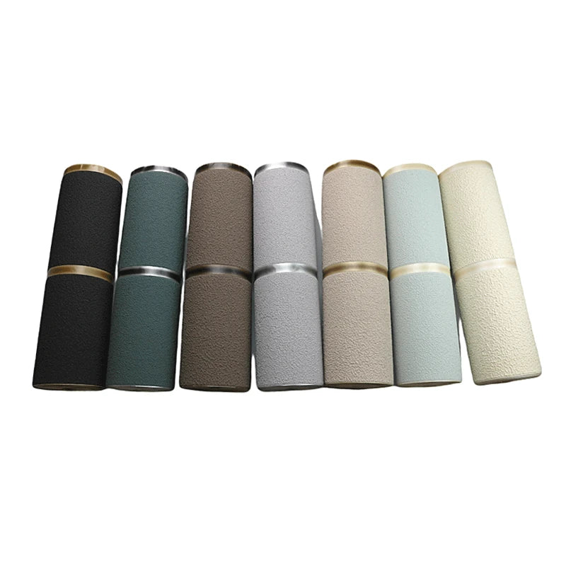 Moderne Hirschleder-Samt-Tapete, Vliesstoff, 3D-Streifen, für Wohnzimmer, Schlafzimmer, TV-Hintergrund, Wandpapier, Tale Diego Diego Wohnkultur