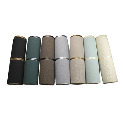 Moderne Hirschleder-Samt-Tapete, Vliesstoff, 3D-Streifen, für Wohnzimmer, Schlafzimmer, TV-Hintergrund, Wandpapier, Tale Diego Diego Wohnkultur