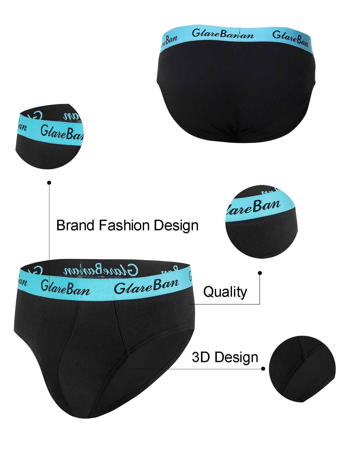 10pcs Pack Briefs Brand Cotton Boxer Fashion Style Men Panties Underwear Male And Underpants For Homme Set Shorts Box Slips ﻿.