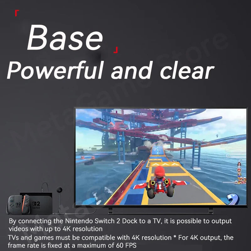 EU Ship Nintendo Switch 2 With Mario Kart World NS2 Handheld Game Console 7.9-inch LCD 1080P Magnetic Design NS2 Nintendo Switch.