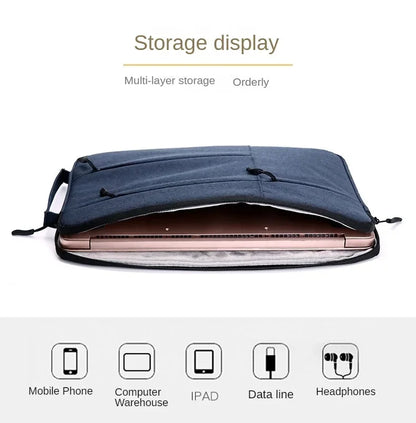 Portable Laptop Bag 14 15 15.6 Inch for Macbook Pro Huawei Xiaomi Mac Book M1 Laptop Case Notebook Accessories Laptop Sleeve.