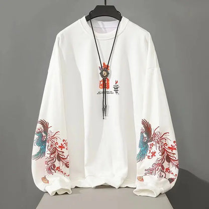 Chinese Style Essentials Hoodies Woman Winter Tops Coquette Star Clothes Autumn Pulovers Hooded Sweatshirt Women Grunge Vintage.