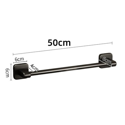 Bad Handtuchhalter ohne Bohren Badezimmer Schwarz Handtuchhalter Handtuchhalter Selbstklebender Badezimmer Handtuchhalter Handtuchhalter