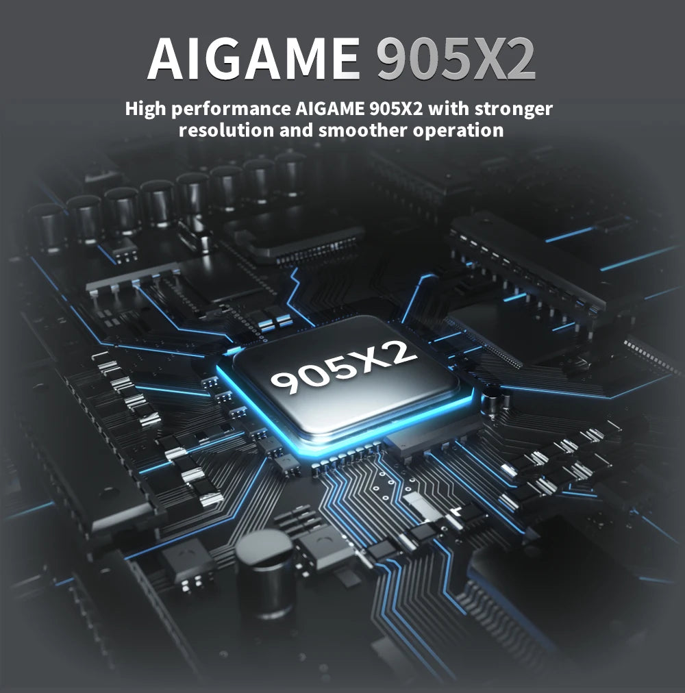 BOYHOM Y6 Retro Game Console 4K 60fps HDMI Output Low Latency GD10 TV Game Stick Dual Handle Portable Home Game Console for GBA.