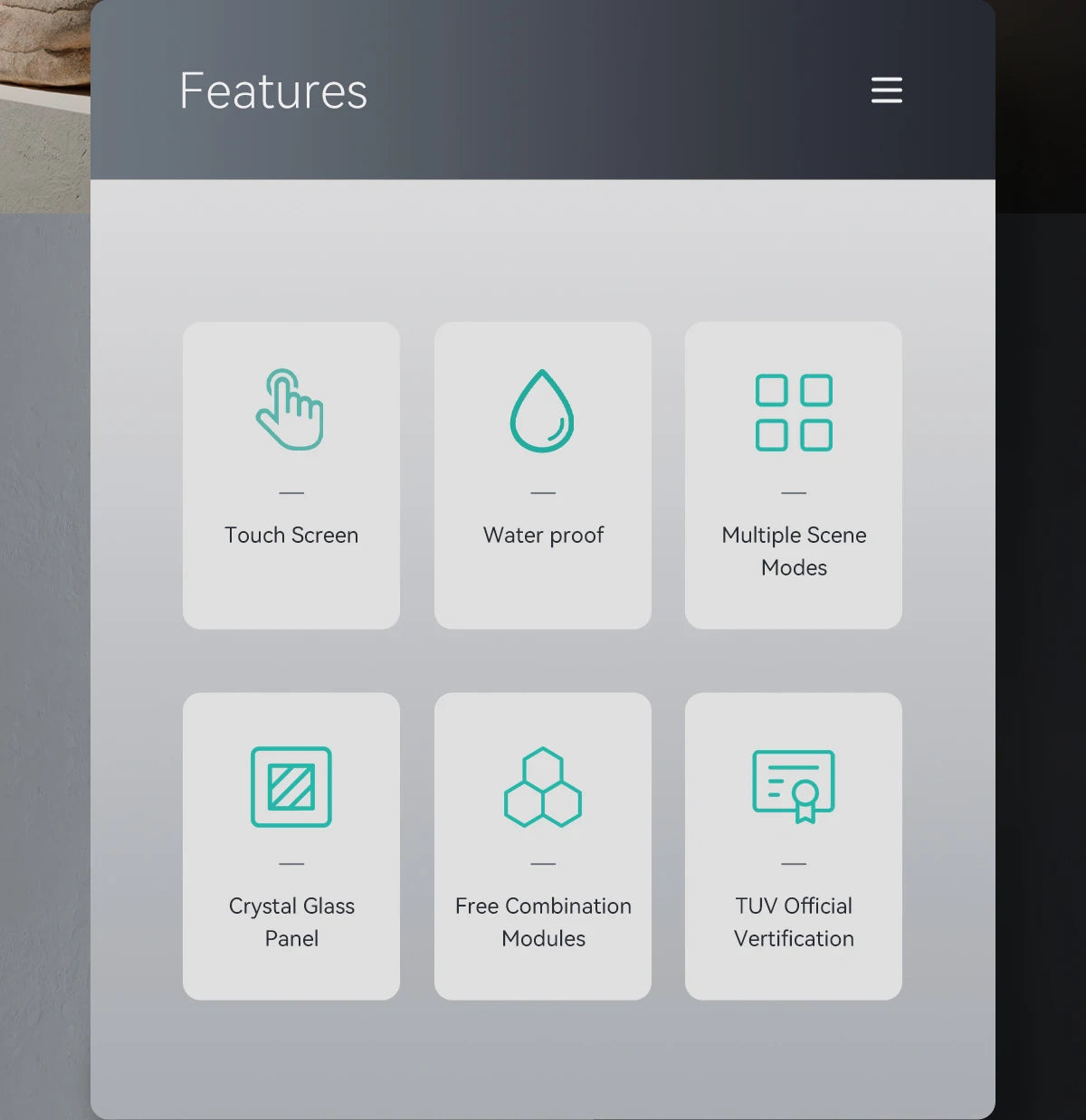 Bseed EU-Standard 1/2/3 Gang Licht-Touch-Schalter Home Wandschalter Graues Glas Sensorschalter Typ-C USB-Stromladebuchsen.