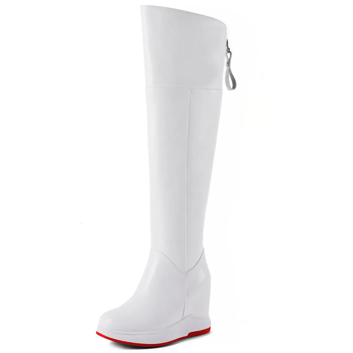 Winter Pumps Size 46 Shoes Women Big Size 45 Genuine Leather Wedges High Heel Over The Knee Snow Boots Size 44 Chunky Sneakers.