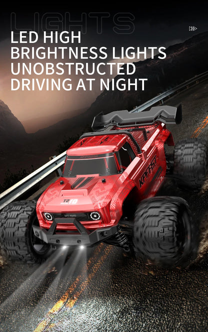 Teeggi 4WD 2.4G RC Drift Car 80KM/H 1:14 High Speed Off-Road Racing Car Brushless 3S Remote Controller Car Truck Toy For Gift.