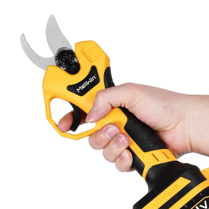 MELLWIN Bürstenlose 30mm Elektrische Pruner Schere Obst Baum Bonsai Cordless Beschneiden Schere Power Werkzeuge Für Makita 18V Batterie pin