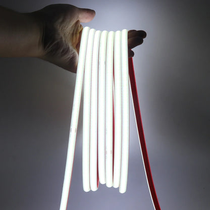 COB LED Streifen Licht Dimmer Schalter EU UK Power Kit 220V 230V 3000K 4000K 6000K 288LED Helle Flex Band Wasserdichte Lineare Beleuchtung