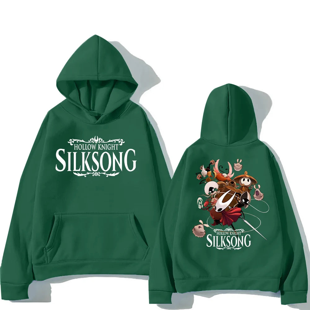 Hollow Knight Silksong Hot Game Hoodies Long Sleeve Fashion Casual Pullovers High Street Women Men Sweatshirt Fashion Streetwear.
