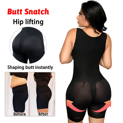 Fajas Reductoras Body Shaper Slimming Sheath Flat Belly Shapewear Tummy Control Bodysuit Postpartum Bodices Girdles Woman Corset.
