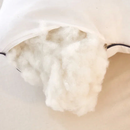 1pc White Pillow Core Home Bed Long Pillows подушки Washable Pillow Skin-friendly Neck Cushion almohadas para dormir.