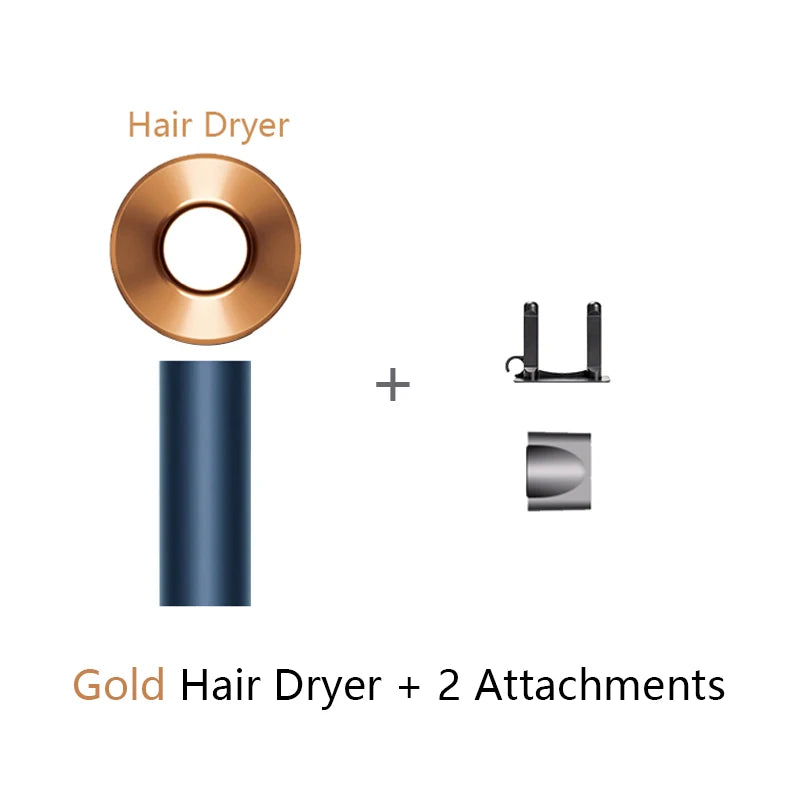 Diffuser Hairdryer Ionic Professional Electric Hair Dryer Leaf Heat Blow Drier With Diffuser Leafless Ion Air Blower Woman 5in1.