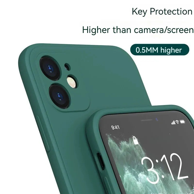 Liquid Silicone Case For iphone 17 Pro Max For iphone 17 17 Pro 17 Pro Max Cover TPU Shockproof Protective Cover iphone 17 Air.