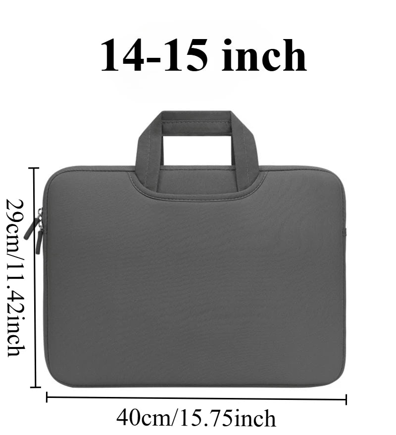 13/14/15/15.6Inch Laptop Handbag Computer Bag Front Pocket Can Hold Power, Mouse, Large Space Computer Handbag.