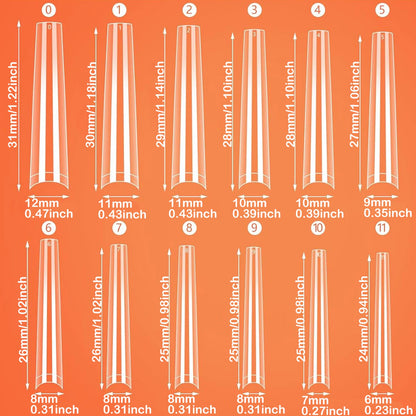 120PCS- Semi-frosted short almond clear fake nails, whitening nail art set with removable fake nails for festivals, parties, dat.