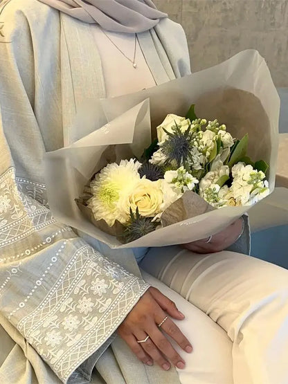 Ramadan Eid Black Open Kimono Abaya Damen Dubai Islam Muslim Kaftan Dress Prayer Clothes Women Kebaya Robe Femme Musulmane.