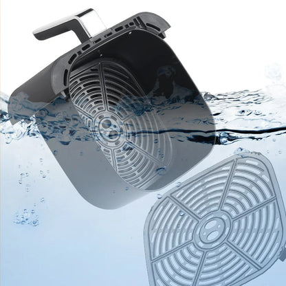 4/5/6/7/10/12L Electric Air Fryers Oil-free Automatic Household Kitchen 360°Baking Convection Oven Deep Fryer without Oil.