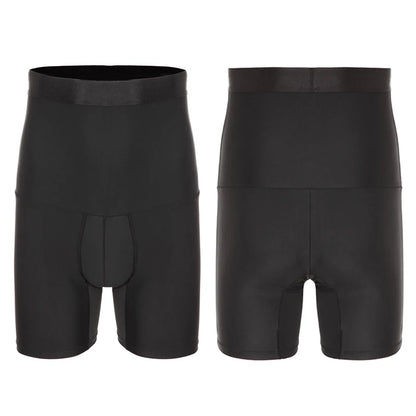 Männer Body Shaper Bauch-steuer Shorts Shapewear Bauch Gürtel Boxer Briefs Hohe Taille Abnehmen Unterwäsche Bein Kompression Höschen