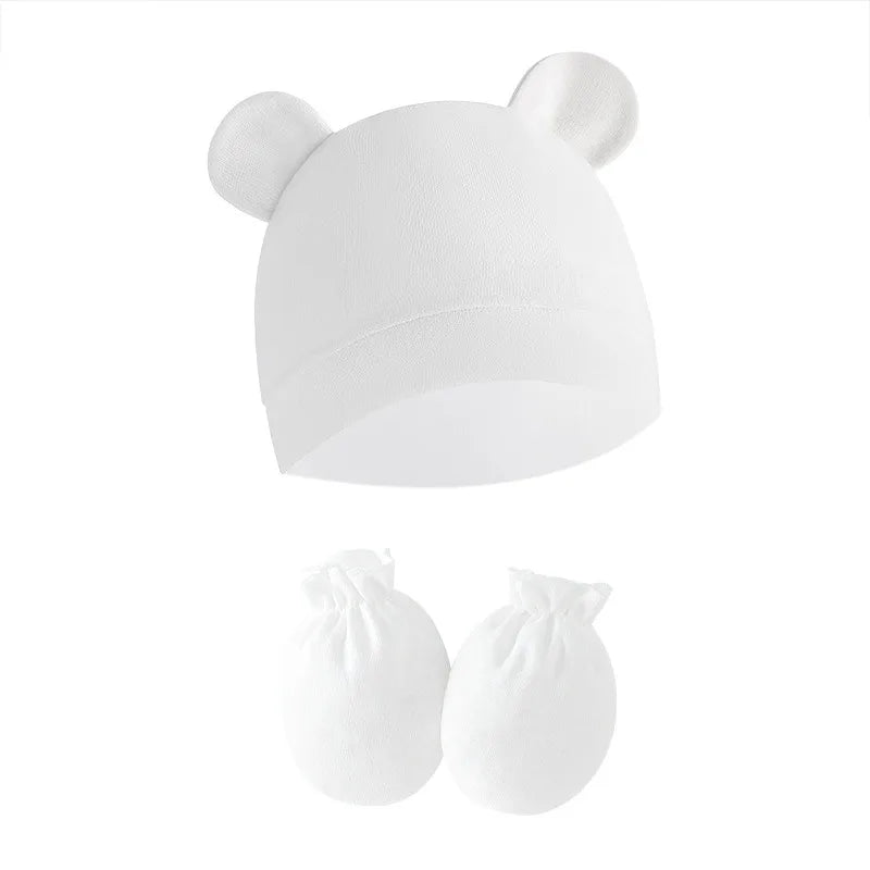 3 Teile/satz Neugeborenen Geburt Set 2024 Frühling Sommer Baby Body Baumwolle Baby Hut Handschuhe Weiche Baby Strampler Infant Zeug 0 bis 3 monate.