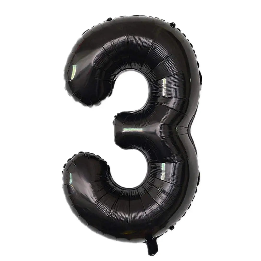 32 Zoll Regenbogen-Farbverlaufs-Zahlen-Folienballon 1-9 für Kindergeburtstag, Party-Dekoration, Babyparty, Brautparty, weitere Optionen verfügbar