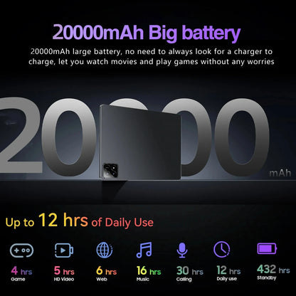 New Original Pad 7S Pro Tablet Android 14 22GB 2TB Snapdragon 8 Gen 2 Global Version Tablet 5G Dual SIM Google Play Tablets PC.