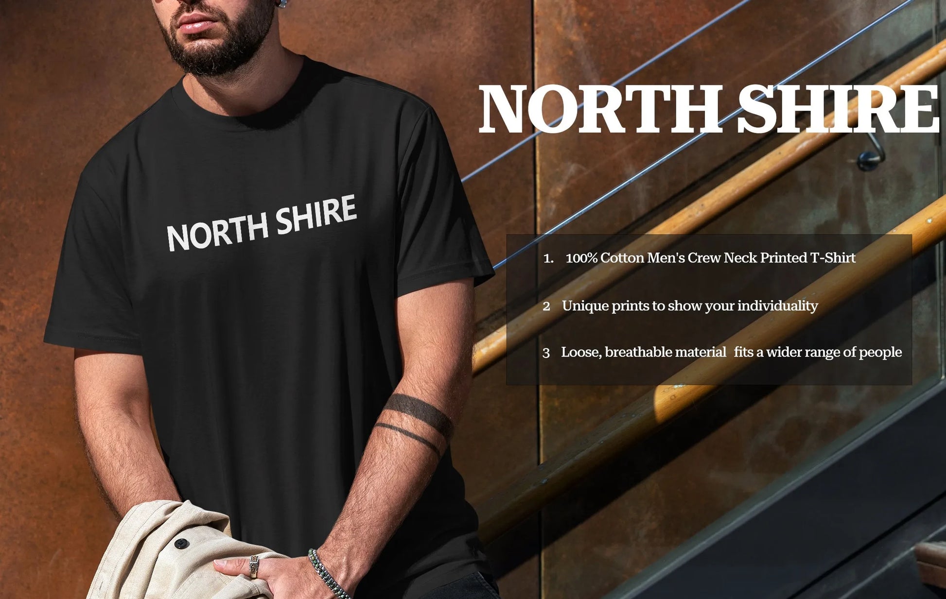 Men's Cotton Crew Neck Half Life Graphic Print T-Shirt Street Casual Style Tops For Men and Women.