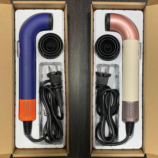 Ion Hair Dryer Professional Super Ionic Hairdryer Woman Electric Barber Blower Leafless Dry Machine