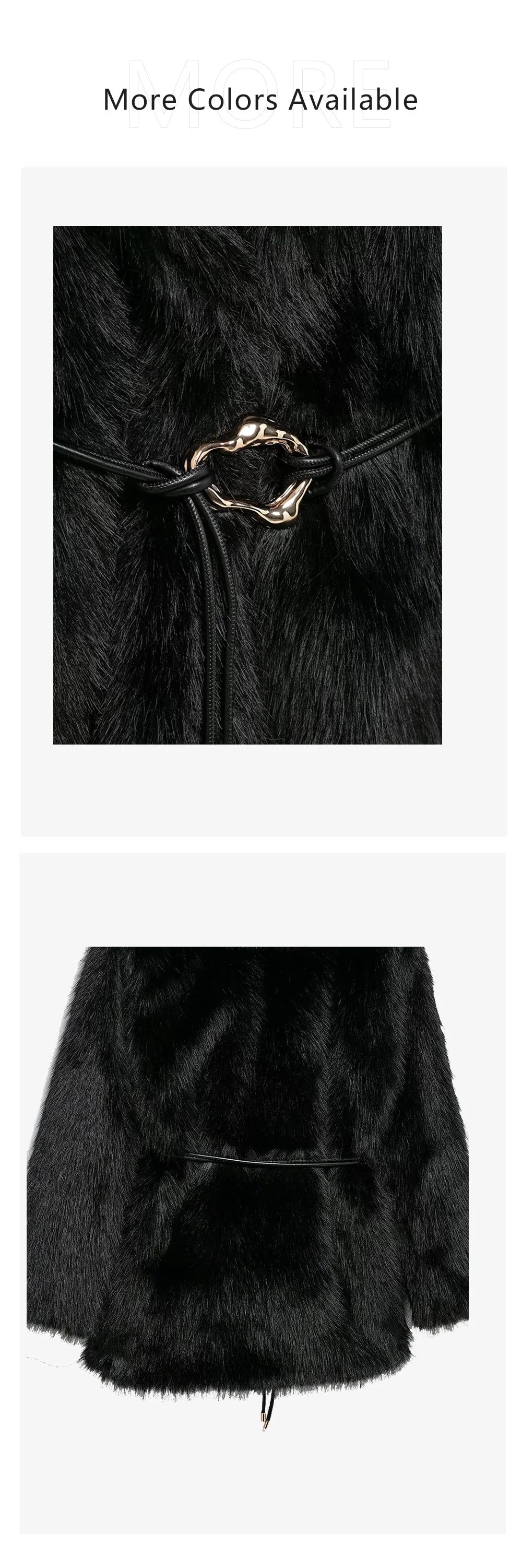 Frauen Gürtel Dekoration Kragen Einfarbig Medium Lange Mantel Herbst/Winter Neue Lange Hülse Lose Mantel