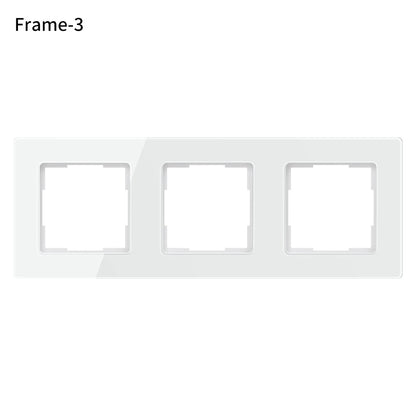 AVATTO Tuya WiFi Smart Licht Schalter Motorisierte Jalousien Shutter Vorhang Schalter Touch Glas Schalter Funktioniert Mit Alexa Google Hause