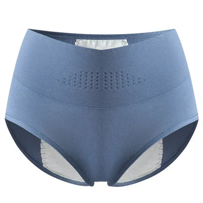 Menstrual Women's Panties High Waist Widen Period Pants Leak Proof Physiological Underwear Cotton Female Briefs Plus Sizes L-4XL.