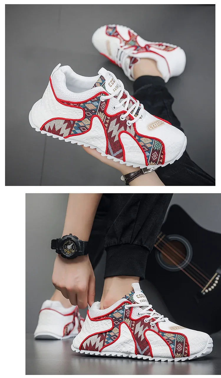 Men Sneaker Plus Size 45 46 47 48 Men Designer Shoes 2025 Fashion Casual Breathable Anti Slip Comfortable Outdoor Running Shoes