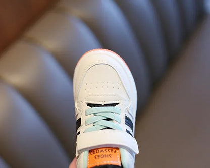 Size 21-32 Children Anti-slip Wear-resistant Casual Shoes Girls Boys Kids Soft Sole Toddler Shoes Baby Breathable Sport Sneakers.
