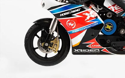 RC X-Rider 1/10 Remote Control GP Motorcycle CX3-EVO Brushless with Gyroscope High Speed Violence Model Rc Cars for Adults