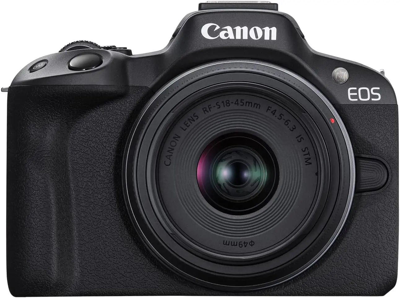 Canon EOS R50 Mirrorless Camera RF-S18-45mm F4.5-6.3 is STM Lens Kit 24.2 Megapixel CMOS (APS-C) Sensor 4K Video Content Creator.
