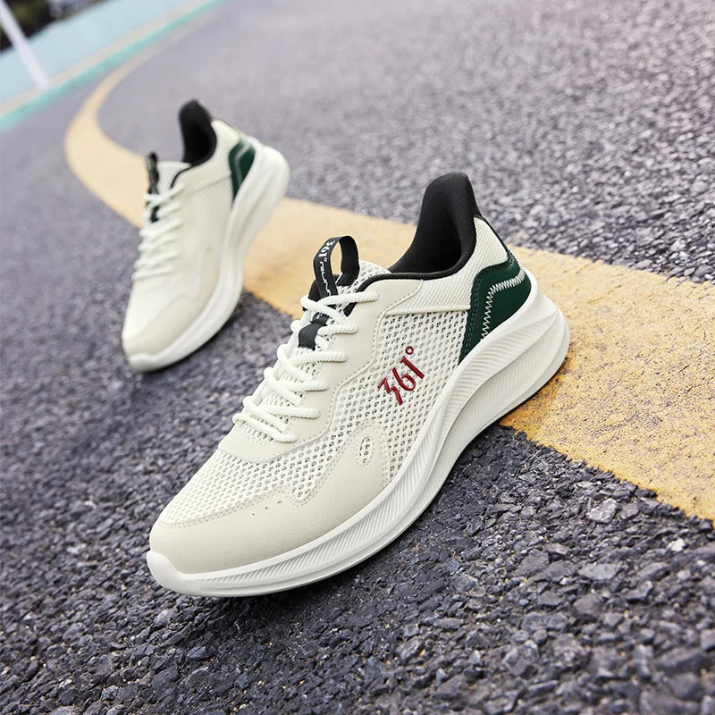 361 Degrees Men Running Shoes Wear-resistant Comfortable Soft Supportive Jogging Lightweight Breathable Male Sneakers 672422252.