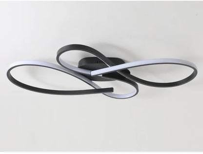 Neue Decke Moderne Kronleuchter Lichter für Wohnzimmer Schlafzimmer Arbeitszimmer Schwarz LED Deckenleuchte für Zimmer Kronleuchter Leuchten.