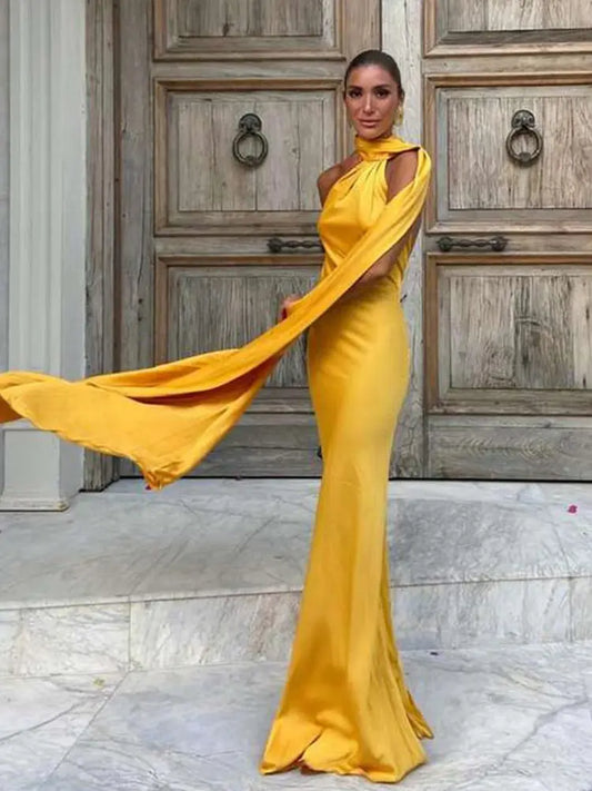 Elegante Feste Band Frauen Halfter Kleid Off Schulter Ärmellose Backless Dünne Weibliche Maxi Kleider 2025, Sommer Neue Chic Dame Robe