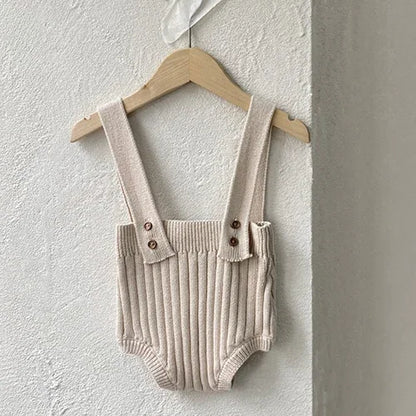 2024 neue Herbst Neugeborenen Baby Mädchen Jungen Stricken Bodys Ärmel Einfarbig Gestrickte Infant Baby Overall Baby Kleidung