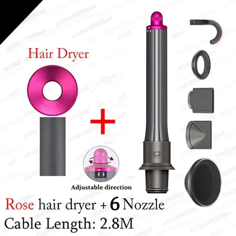 SenCiciMen Professinal Hair Dryer Negative Ion Blow Dryer Quick Dry Leafless Hairdryer Salon Home Constant Temperature Hair Care