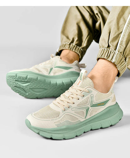 Men's Running Shoes Marathon Breathable Lightweight Women's Comfortable Casual Athletic Nonskid Walking Sports Sneakers