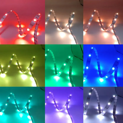 Led-leuchten Für Schlafzimmer Bluetooth Wifi App Fernbedienung Rgb Led Licht Streifen 5050 Rgb USB 5V Led Band tv Hintergrundbeleuchtung Raum Beleuchtung.