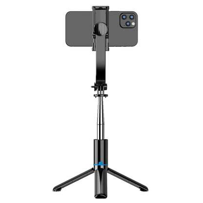 C01 Detachable Phone Clip BluetoothRemote Control Selfie Stick Tripod Portable Tripie Stabilizer Stand for Cell Phone.