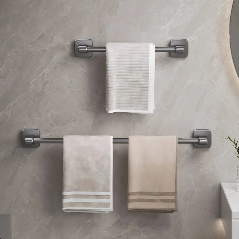 Bad Handtuchhalter ohne Bohren Badezimmer Schwarz Handtuchhalter Handtuchhalter Selbstklebender Badezimmer Handtuchhalter Handtuchhalter