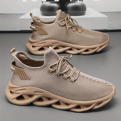 Männer Casual Sport Schuhe Atmungsaktive Leichte Turnschuhe Outdoor Mesh Schwarz Laufschuhe Athletisch Jogging Tenis Wanderschuhe